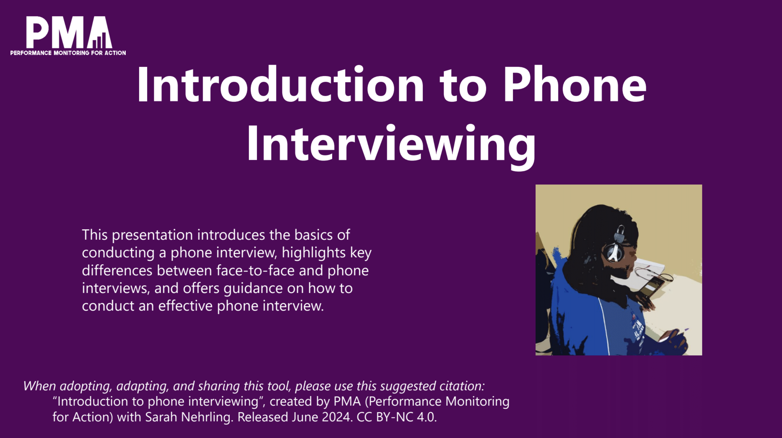 Introduction to Phone Interviewing